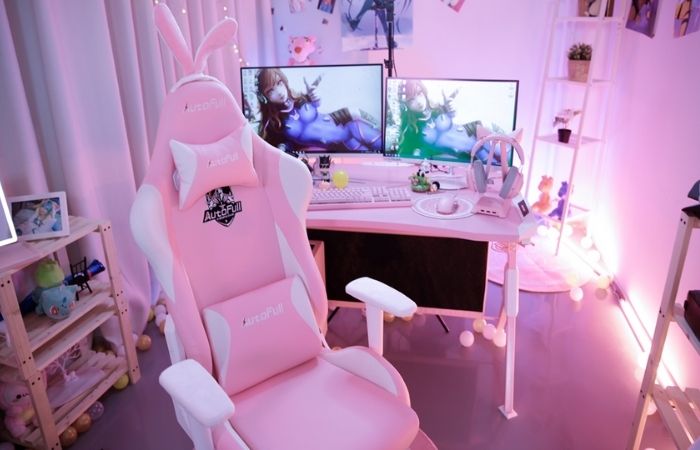 Giúp nữ gamer thêm cảm hứng cùng ghế gaming màu hồng