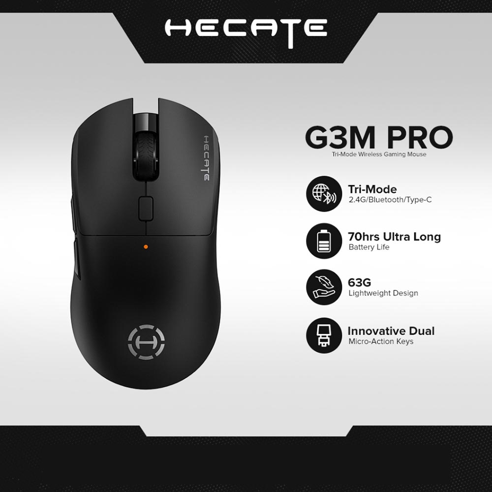 Chuột gaming không dây siêu nhẹ Edifier Hecate G3M Pro